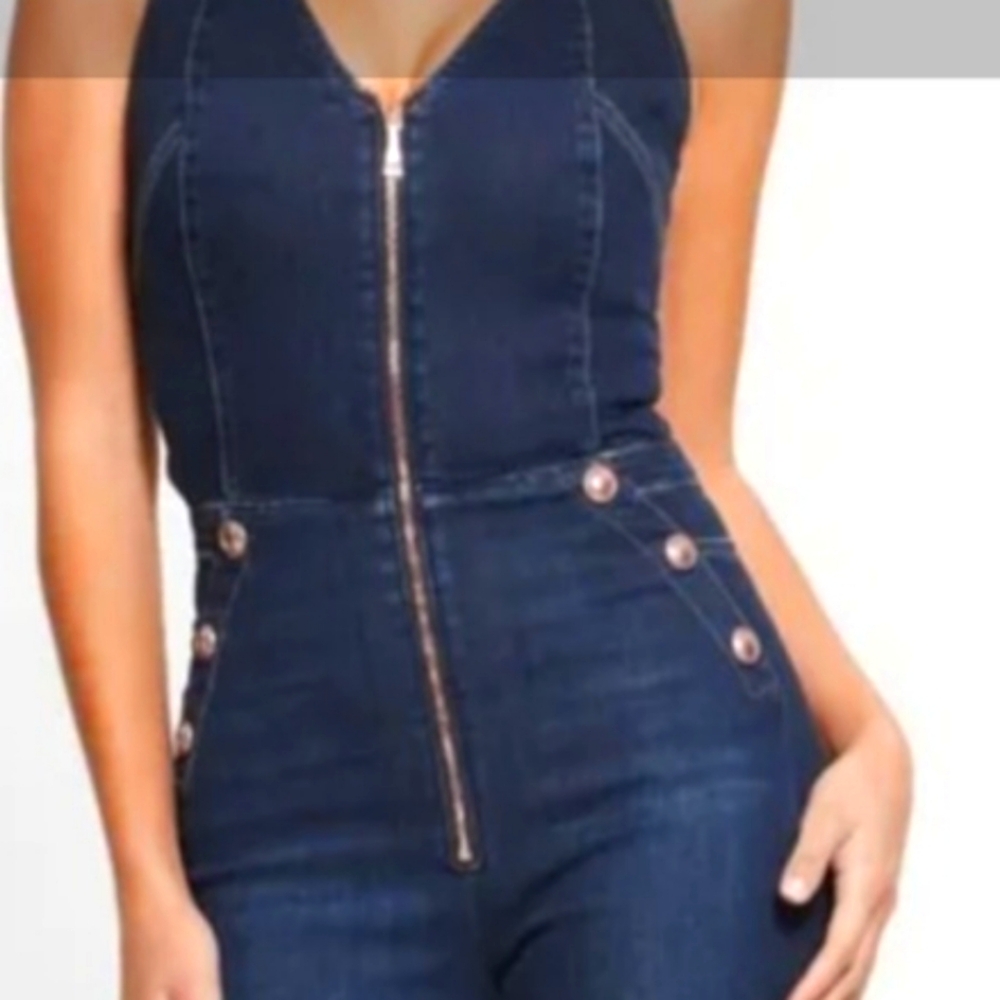 GUESS REINA DEMIN JUMPSUIT